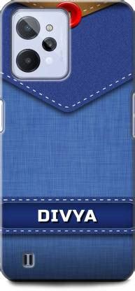 INDICRAFT Back Cover for Realme C31, RMX3502 E, E LETTER, FIRE, E NAME ...