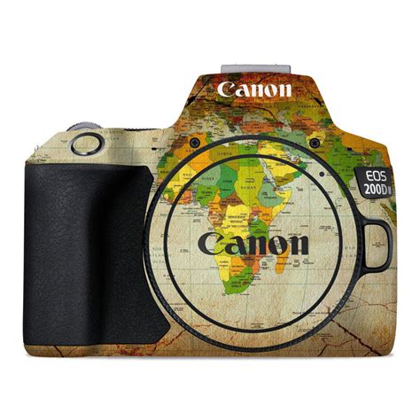 Rustic Map Camera Skin – WrapCart Skins
