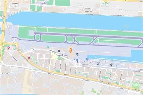 London City Airport Map - Road Inspired