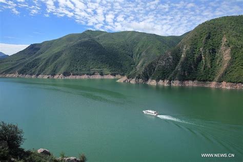 Scenery of Jiudian Gorge in NW China