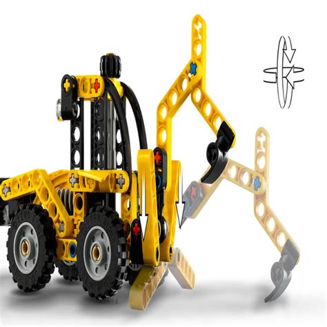 Lego 42197 Technic Backhoe Loader (104 Pieces) — Toycra