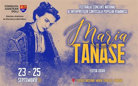 Festivalul Maria Tanase, Teatrul National "Marin Sorescu", Craiova, 23 ...