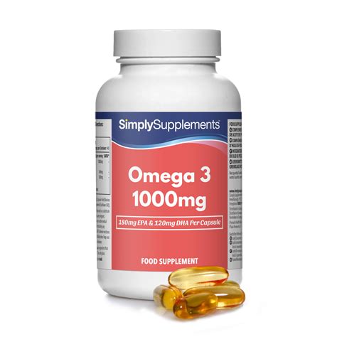 Buy Omega 3 1000mg | ceutical Grade Fish Oils | 120 s | Providing EPA ...