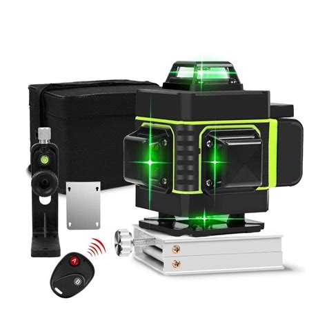 Buy Laser Level Cross-Line Laser with Plumb Dot, Green Beam Laser Level ...