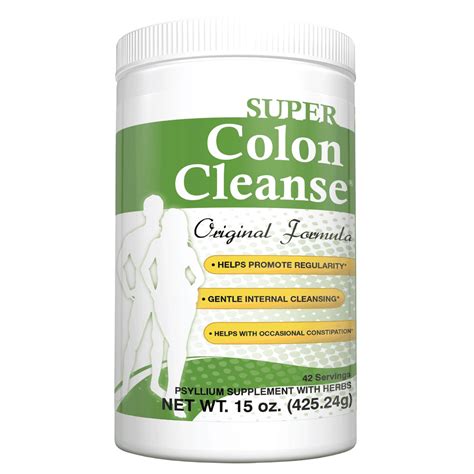 Health Plus Super Colon Cleanse Original Formula, 15 oz Powder, 42 ...
