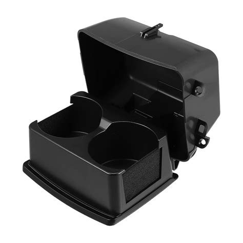 X AUTOHAUX Car Rear Seats Cup Holder Storage Bracket Black BB5Z-7813562 ...