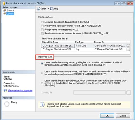 Image result for SQL Server Point in Time SQL Server Restore