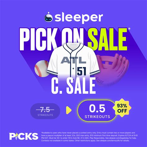 Sleeper MLB Fantasy Picks Today - Fri, 6/7: Projections For DFS + Promo