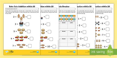 FREE! - BBC Children in Need Maths Activity | Addition & Subtraction