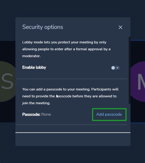 Image result for Meeting Passcode