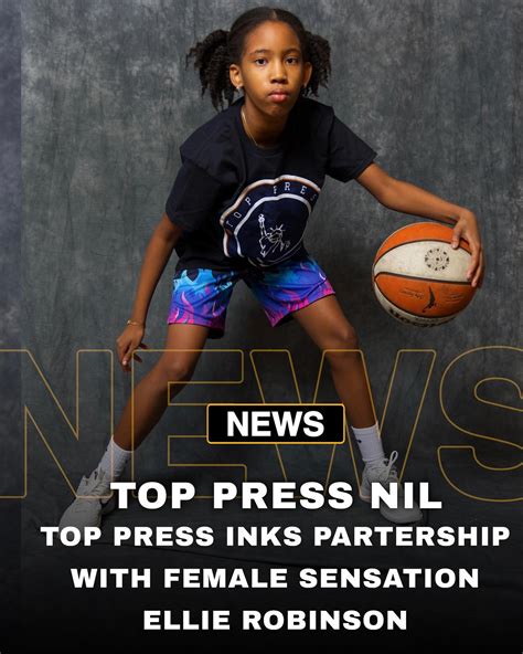 Top Press Sports | Ellie Robinson teams up with Top Press Sports in an exciting new deal. Known ...