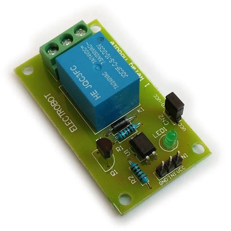 Electrobot EB-5V-1Ch 5V Relay Module for Arduino Arm Pic Avr Mcu 5V ...