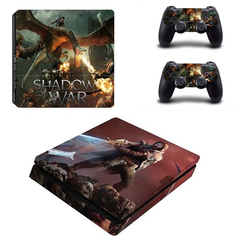 Elton Shadow Of War Dragon Theme 3M Skin Sticker Cover for PS4 Slim ...