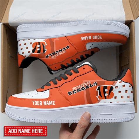 Cincinnati Bengals Personalized Air Force Shoes BG130 - Hearthtops Store