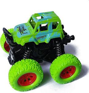 Zabolo Monster truck toys car for kids 4 wheel Friction push to go ...