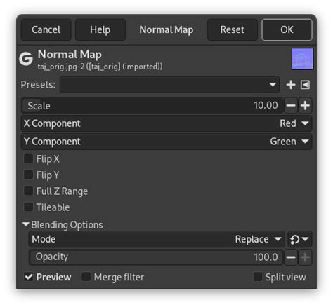 GIMP Normal Map Plugin 的图像结果