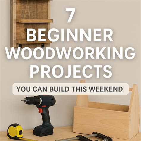 Beginner Woodworking Projects: 7 Easy Weekend Builds | ThePlywood.com