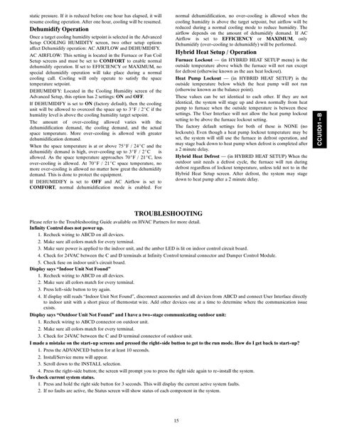 Image result for How to Program Carrier Infinity System