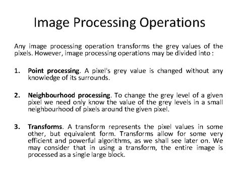 Image result for Point Processing in Image Processing