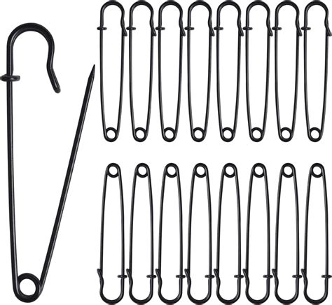 Amazon.com: Large Safety Pins Heavy Duty - 4" Oversized Safety Pins for ...