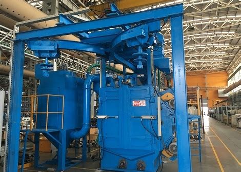 Shot Blasting Machine project done by MECSHOT