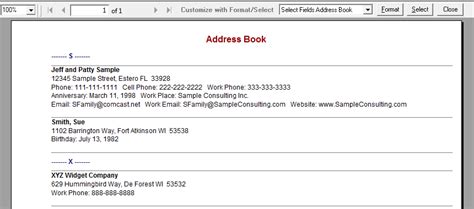 Image result for EZ Address Book Tutorial