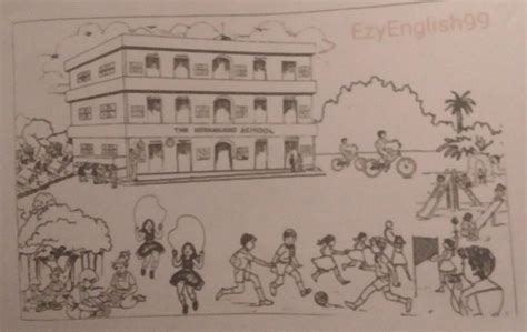Q1) Write a paragraph based on the picture. - Brainly.in