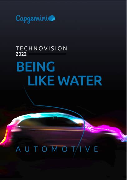 Being like water, a report on automotive innovation