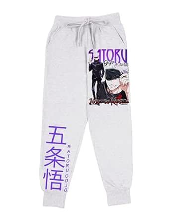LOCAVESTIR Gojo Satoru Jutsu Kaisn Anime Jogger Pants Track Pant Casual ...