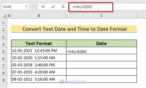 How to Convert Time to Date in Excel 的图像结果