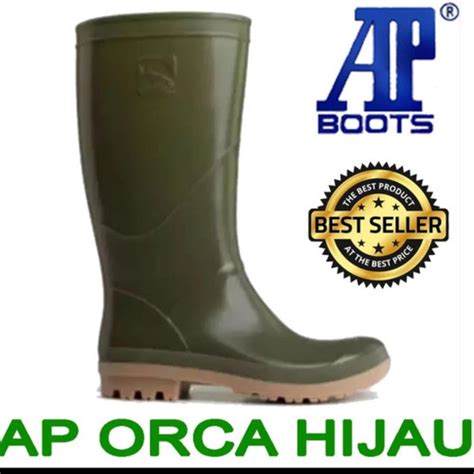 Jual AP Boot Sepatu Boot Karet Hijau - Jakarta Pusat - SAM JAYA SAFETY ...