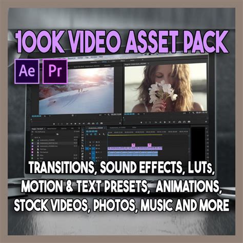 🎬 100K+ Adobe Premiere & After Effects Bundle – Presets, Assets, Stock ...
