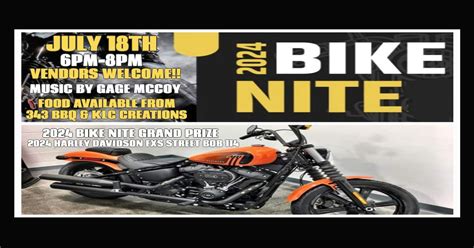 2024 106.7 THE FOX & 105.1 JACK-FM BIKE NITE , 341 N Railroad Ave ...
