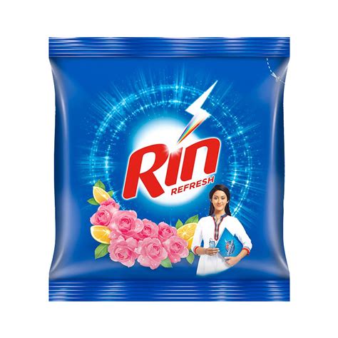 RIN Refresh Lemon & Rose Detergent Powder 500 g,RPAA2R3 : Amazon.in ...