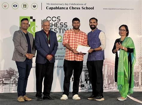 Ravi Teja wins CCS Chess Festival Blitz Rating Open 2023 - ChessBase India