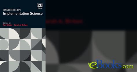 Image result for Implementation Science Framework Books