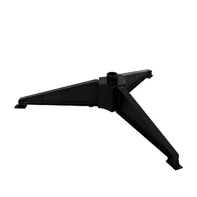 Puleo International Inc. 4-ft. Pre-Lit Black Carson Pine Artificial ...