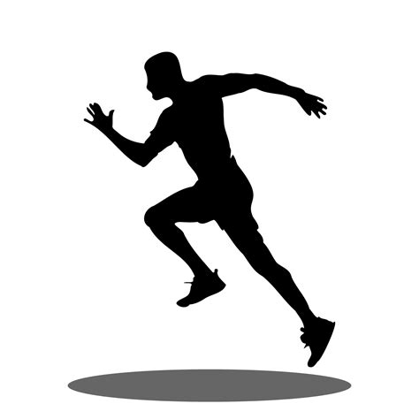 people running silhouette isolated vector illustration 17311939 Vector Art at Vecteezy