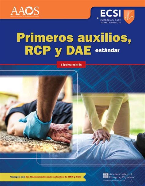 Buy Primeros Auxilios, RCP Y DAE Estandar Book Online at Low Prices in ...