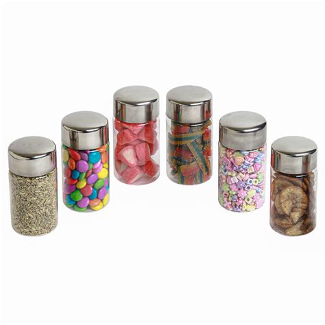 Plus Round Jars with Steel caps - 100ml – Pearlpet