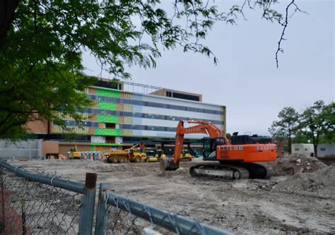 Cladding In Full Swing for Rush Specialty Hospital in Little Italy ...