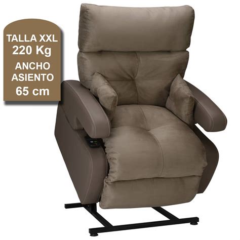 Sillón elevador COCOON XXL hasta 220 Kg. Reposabrazos extraíbles ...