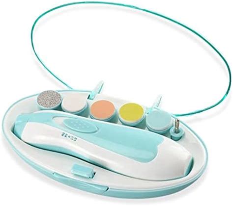 Buy SYGA Electric Safe Nail Clipper Trimmer Set for Newborn Toddler ...