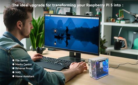 Amazon.in: Buy Pironman 5 NVMe M.2 SSD PCIe Mini PC Case for Raspberry ...