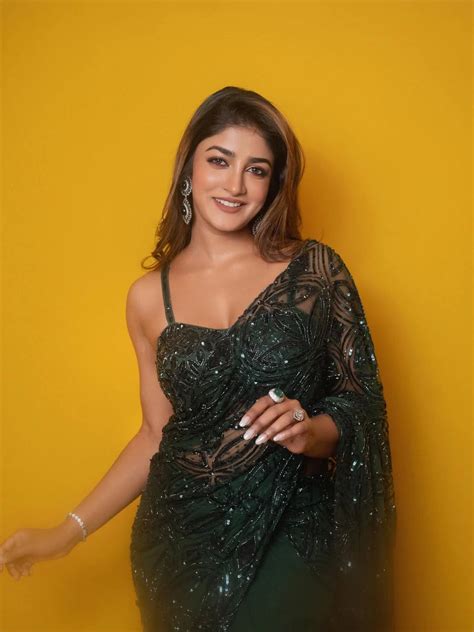 Dimple Hayathi : సంక్రాంతికి హిట్ కొట్టి.. చీరలో డింపుల్ హయతి మెరుపులు ...