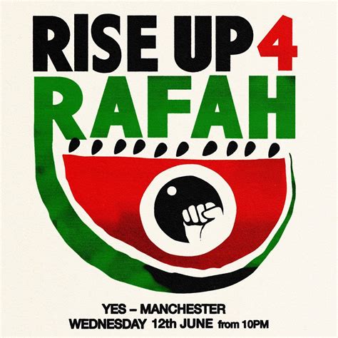 RISE UP 4 RAFAH - MCR Club Land unites for MSF Gaza appeal, YES ...