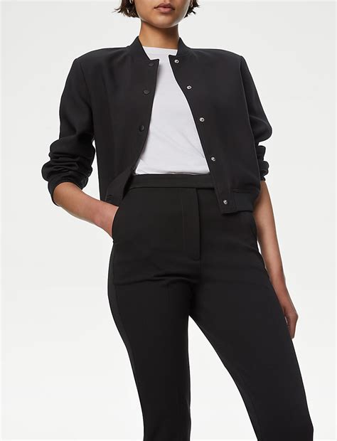 Buy Slim Fit Ankle Grazer Trousers at Marks & Spencer