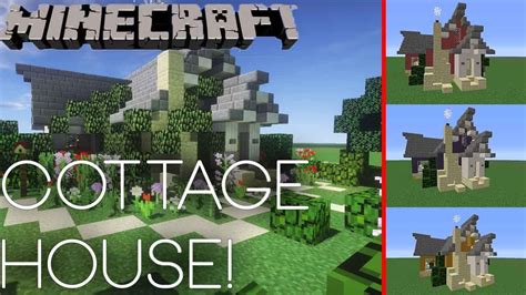 Image result for Minecraft Cottage House Tutorial Monkei