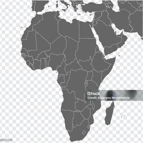 Map Of Africa Unlabeled Distribution Map Of Nervilia Lilacea, With The