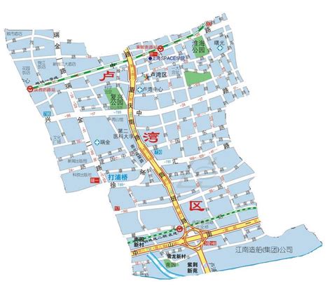 2020最新上海卢湾区地图查询，上海卢湾区地图高清版下载，上海卢湾区地图中文版大图 - 8264户外8264.com